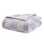 Bearberry Fuzzy Checkerboard Grid Throw Blanket Soft Cozy Warm Microfiber Bed.... Fixed Price $77.89.