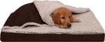 Pet Bed For Dogs And Cats - Berber Suede Blanket Top Mattress Cooling Gel. Fixed Price $44.04.