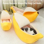 Funny Banana Bed House Portable Cozy Mat For Cats - Durable Pet Supplies. Fixed Price $32.26.