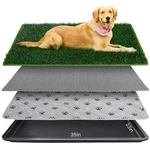 Furway Grass Pad With Tray Artificial Puppy Pee For Dogs, Reusa.... Fixed Price $45.74.