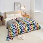Topthumbs Waterproof Dog Bed Cover 86X82 Inch, Rainbow Leopard Printed+gray. Fixed Price $83.92.