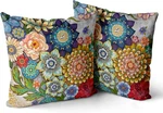 Snycler Boho Floral Throw Pillow Covers Set 2 Colorful Flower Decorative. Fixed Price $24.59.