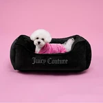 Juicy Couture Crown Bling Black Pet Bed Small 24X14X8 For Dogs & Cats. Fixed Price $80.69.