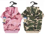 Dog Camouflage Hoodies Green Pink Pet Coat Sweatshirt. Fixed Price $14.99.