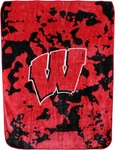 Everything Comfy Wisconsin Badgers Soft And Warm Huge Raschel Throw Blanket, 86". Fixed Price $45.99.