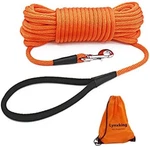Lynxking Check Cord Dog Leash Long Lead Training Tracking Line Comfortable Handl. Fixed Price $27.85.