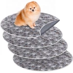 Clysee 4 Pack Washable Whelping Pad Absorbent Reusable Puppy Training Mat Dog Fl. Fixed Price $60.90.
