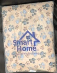 Smart Home + Lg Paw Print Cat Dog Puppy Fleece Super Soft Blanket Pet Mat. Fixed Price $11.95.