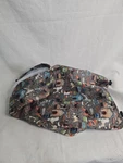 Funnydogclothes.com Raincoat Grey Pet Print Mesh Lined Hooded Jacket Large. Fixed Price $9.99.