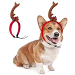 Aniac Dog Antlers Headband Christmas Outfit For Medium Small, Brown. Fixed Price $25.99.