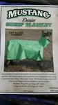 Weaver Leather Cordura Solid Butt Sheep Blanket, Purple, Medium 110-140. Fixed Price $32.00.