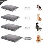 Subrtex Bed For Extra Large Dogs With Removable Washer Cover 44X35X4. Fixed Price $75.00.