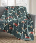 Birch Trail Cozy Sweater Pups Holiday 50X60 Fleece Throw Blanket Dachshund Dogs. Fixed Price $37.41.