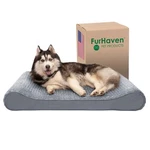 Furhaven Memory Foam Bed For Large Dogs W/ Removable Washable Cover, .... Fixed Price $138.97.