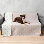 Petami Waterproof Couch Cover For Dogs, Reversible 68 X 82 Inches, Beige. Fixed Price $39.47.