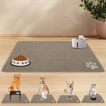 Pupteck Dog Food Mat, Absorbent Pet Cat Feeding For And Water Bowls,. Fixed Price $69.52.