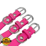 Haoyueer Bling Rhinestone Cat Dog Collar Leash Set Pink Xs. Fixed Price $20.00.