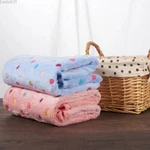 2PC Dog Small Animal Blanket Coral Velvet Warm Sleep Mat Fluffy Soft Cat. Fixed Price $8.44.