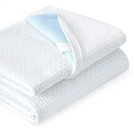 Subrtex 3 Inch Mattress Topper (only Cover) Protector Bedding .... Fixed Price $71.92.