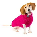 Hot Pink Alpaca Cable Knit Dog Sweater Chilly Hand Wool Pet Puppy. Fixed Price $32.99.
