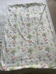 Blankets & Beyond Forest Animals Fox Hedgehog Owl White Sherpa Soft Baby. Fixed Price $19.99.