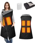 Girasol Cordless Wearable Heated Blanket, Battery Included Black. Fixed Price $53.59.