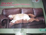 Solvit Bolstered Pet Bed Protector Large Cocoa 62371. Fixed Price $69.99.