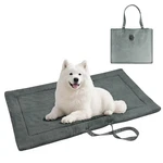 Kritter Planet Portable Plush Flannel Pink Dog Bed, Reversible Waterproof. Fixed Price $33.98.
