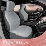 Carbella Grey Seat Cover & Steering Wheel. Fixed Price $40.45.