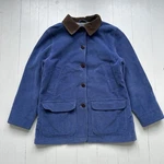 Vtg Bean Barn Coat Purple M Pet Corduroy Collar Insulated Quilted Lined Chore. Fixed Price $70.00.