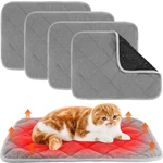 Novabright 4 Pack Self Warming Cat Bed Dog Heating Pad Soft Thermal .... Fixed Price $37.57.
