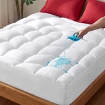 Unikome Full Mattress Pad Waterproof, Eco-friendly Ergonomic Quilted Fitted F.... Fixed Price $52.39.