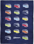 Brisa Vw Collection - Volkswagen Soft Cuddly Fluffy Fleece Blanket Throw In T.... Fixed Price $50.00.