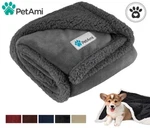 Pet Blanket For Small Medium Dog Puppy Cat Reversible Flannel Fleece Sherpa. Fixed Price $13.99.