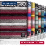 Mexican Blanket (authentic Handmade Falsa) - Durable, Lightweight Baja Indian. Fixed Price $35.73.