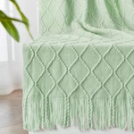 Inhand Knitted Throw Blanket For Couch Bed, Soft Living Room Home Decor K.... Fixed Price $26.40.