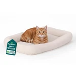 Furhaven Bed For Extra Small Dogs & Cats, Bolster Crate Pad With Soft Sup.... Fixed Price $19.57.