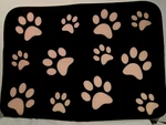 Pet Memory Foam Mat Cat / Dog - Luxe Life Pink & Brown 17" 24" New. Fixed Price $8.75.