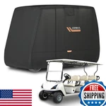 Evrbul Golf Cart 420D Waterproof Covers Three Zipper Doors. Fixed Price $136.69.
