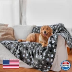 Aiwek Waterproof Dog Cat Blanket 60"X80" - Super Soft, Warm & Washable. Fixed Price $46.40.