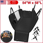 Dog Car Cover For Back Durable Waterproof Truck And Pet Seatbelt. Fixed Price $32.54.