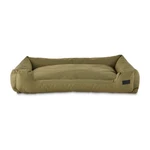 Outdoor Sofa Dog Bed, Olive, Durable, Washable, 36' X 26". Fixed Price $48.39.