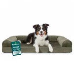 Furhaven Orthopedic Bed For Large/medium Dogs W/ Removable Bolsters & Was.... Fixed Price $61.31.