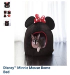 Disney Minnie Mickey Dome Dog Or Cat Bed Discontinued Hard To Find. Fixed Price $80.00.