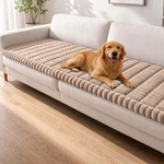 Couch Cover For Dogs Washable Non Slip Fuzzy Durable 3 Cushion Sofa Protector Pe. Fixed Price $42.35.