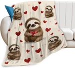 Sloth Blanket, Soft Plush Fleece Animal Throw - Cozy Warm. Fixed Price $64.00.