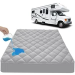 Rv Short Queen Mattress Pad Waterproof Quilted, Protecto.... Fixed Price $39.83.