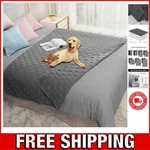 Waterproof Reversible Dog Bed Cover - Luxurious Pet Blanket For All Furniture. Fixed Price $37.99.
