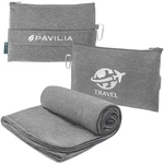 Pavilia Soft Travel Blanket, Compact Airplane In Bag, Portable Blanke.... Fixed Price $34.32.