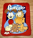 Garfield Odie &pooky Fleece Blanket 60" X 50" Northwest Territory Vivd Color. Fixed Price $54.99.